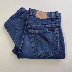 Rare Vintage Brittania Dark Denim Straight Leg Jeans, 1990s‎ Vintage Jeans I7